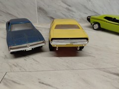Model Junkyard/parts Plastic ,Nice Custom Car Lot Of 4 Mopars