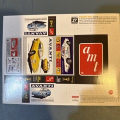 AMT Avanti 3 In 1 Special 50th Anniversary Edition 780/12 New 1/25 Trophy Series