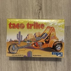 NIB MPC MPC893/12 1:25 Scale Taco Trike Trick Trike Series Model Kit