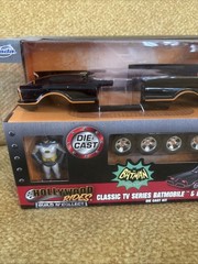 NIB Jada Hollywood Rides Build N Collect CLASSIC BATMOBILE & BATMAN Die Cast Kit