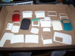 Vintage 60’s & 70’s Model Kit Trunks & Roofs 1/24 1/25 & 1/32 scale Lot