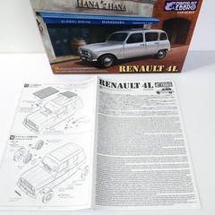 [Unassembled] EBBRO Renault 4L plastic model RENAULT 1/24 Ebro
