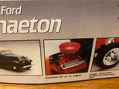 AMT ERTL 1932 Ford Phaeton 1:25 Skill-2 open box Build 1 of 2 Ways 1989 #6899