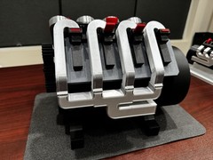 3d Printed V8 Compressed Air Engine Model