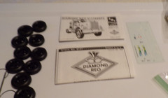 LOOK AMT / ERTL DIAMOND REO SCALE 1/25 MODEL KIT OPEN BOX