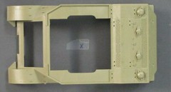 Tamiya 1/35th Scale US M8 Howitzer – Upper Hull from Kit No. 35312