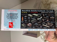 AMT Trophy Series ’53 Ford Pickup 3’n1 1:25 Plastic Kit Hood/Tailgate #AMT882/12