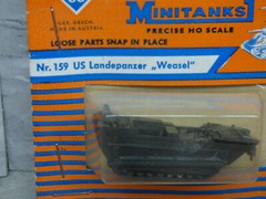 Roco Minitanks (NEW) 1/87 Z-159 WWII US Weasel Amphibious Armore Craft Lot#5809K
