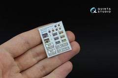 QD+35151 Quinta Studio 1:35 Kubelwagen Type 82 Interior 3D Decal for Meng VS-016