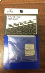 Curbside Dioramics RDA-2402 1/24 Scale Socket Set