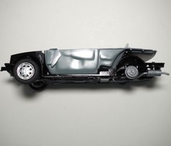 Vintage 80s Tamiya Ford Sierra XR-4i Model Kit Partially Assembled As-Is