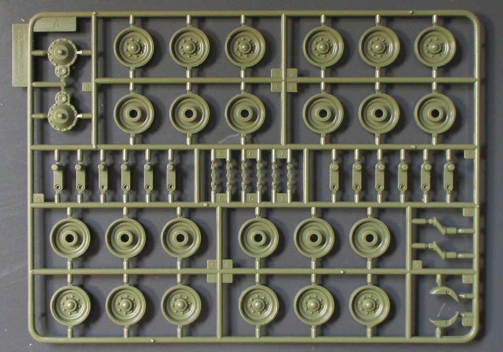 Trumpeter 1/35th Scale Chinese 120mm Type 89 – Parts Tree A from Kit No. 00306