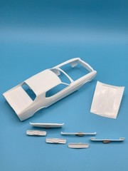 1971 – 1973 Ford Mustang Coupe 1/25th Scale Resin Cast Model Kit Cast By RCRC