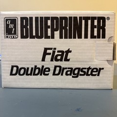 1/25 AMT Blueprinter Fiat Double Dragster Complete Factory Sealed Parts