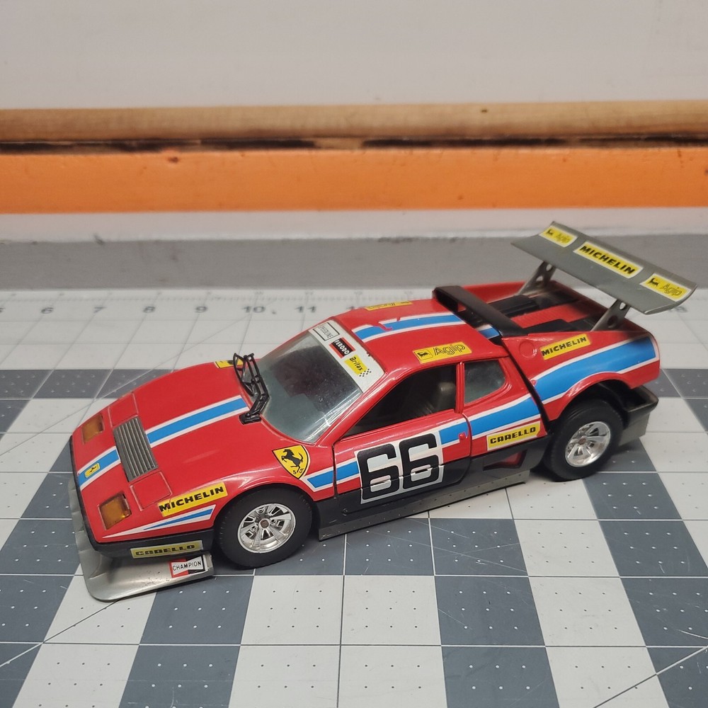 BURAGO FERRARI BB Daytona 512 METAL MODEL KIT 1/24 SCALE 1983