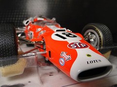 Lotus Race Car Formula 1 Vintage Indy 500 Racing Custom Built Metal Model