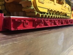 1/24-1/25 Scale Truck Trailer Model Accessories Lowboy Trailer Outriggers