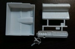 1978 Ford F150 4×4 1/25 Pick Up Truck interior tub bench seat dash steering