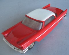 Johan 1957 Chrysler New Yorker 4 Door Hardtop Vintage Friction Promo Car