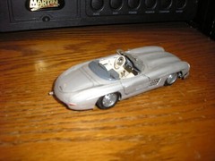 Nice 1/43 ? 5 1/4″ Vintage Detailed 1950’s Mercedes Benz Roadster 4 parts