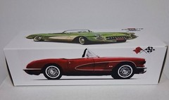 New 1960 Chevrolet Corvette Custom Made Promo Model BOX ONLY..NO CAR