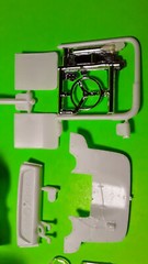 AMT 1940 Willys Pickup Truck Gasser 1/25 Body Cab Glass Interior Tub Bucket Seat