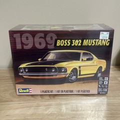Revell 1969 Boss 302 Mustang Plastic Model Kit 12+ Sealed Box 1:25 Scale