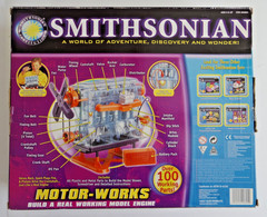 Smithsonia Motor Works Working 4 Cylinder Engine Model Kit #90805