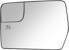 Driver Left Side Power Heated Mirror Glass for Ford F-150 2011 2012 2013 2014 –