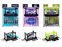 Model Kit 3 piece Car Set Release 84 1/64 Limited Edition by M2 Machines