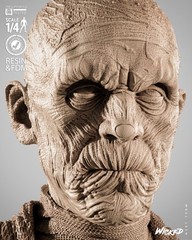 The Mummy Bust model kit unassembled unpainted see Description