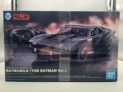 BANDAI THE BATMAN BATMOBILE 1/35 SCALE PLASTIC MODEL CAR 2569336 DC COMIC movie