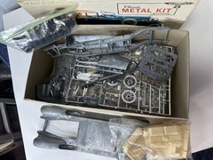 Duesenberg SJ Town Car Model Kit Metal Vintage Started Appears Complete