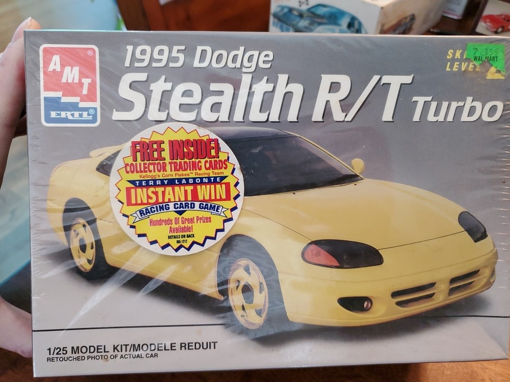 VTG AMT Ertl 1995 Dodge Stealth R/T Twin Turbo 1:25 Kit #6543 Factory Sealed