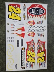 AMT ERTL #24 Dupont Monte Carlo 1:25 #38069A DECALS