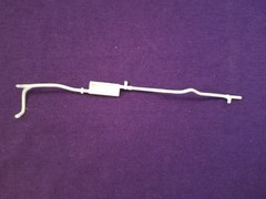 48 Ford Coupe EXHAUST PIPES MUFFLER from Revell 1:25 Model Kit 1948
