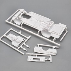 AMT 1/25 1964 Chevelle Malibu SS Parts Kitbash Chassis Under Hood Pieces