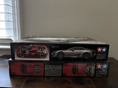 Tamiya 1/24 Ferrari F40 & Lexus LFA Car Model Kits – Unassembled