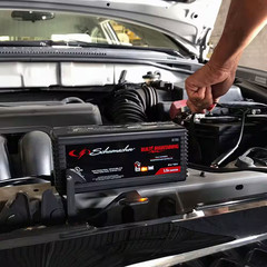 1.5-Amp Car Battery Charger and Maintainer, Fully Automatic, 6/12V for Power Spo