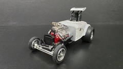 BANTAM BLACK WIDOW WHITE BUILT AMT 1/25 CC2