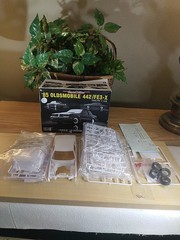 Olds 1985 Oldsmobile 442/FE3-X Show Car 1:25 scale Revell Model, Open Box Complt