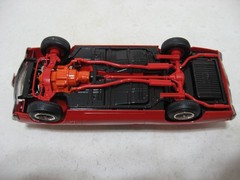 Monogram Red 1970 Chevy Chevelle Malibu SS 454 1/25 Scale Built Model Kit #2268