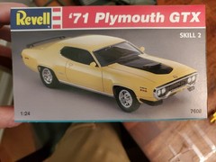 Revell 1971 ’71 Plymouth GTX Vintage 1995 1:24 Kit 7608 NEW Open Box Complete