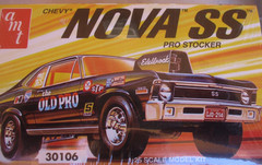 AMT 30106 Chevy Nova Pro StOCKER 🔥 WRAPPED KIT 1/25 2 N 1 CHEVROLET