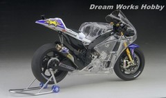AwardWinner Built Tamiya 1:12 Yamaha Team Yzr-M1 ’09 Rossi Clear Full View+Fork