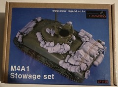 Legend LF1176 M4A1 Stowage set 1/35 Resin kit