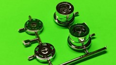 Lincoln Mark VII LSC Pro Street Stock Mod 1/25 Deep Dish Drag Wheel Skinny Front