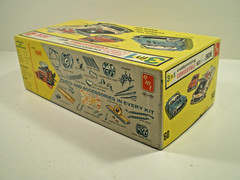 VINTAGE AMT 1960 THUNDERBIRD CONVERTIBLE KIT #1260 REBUILDER OR PARTS *L@@K!