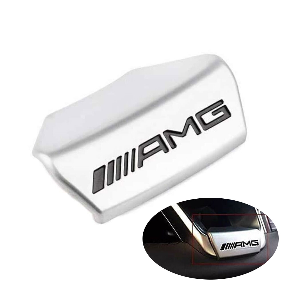 D Steering Wheel Squared Emblem Decal Sticker Badge Decor for AMG GLC C43