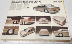 1/24 Fijimi Testors Mercedes Benz 190E 2.3-16 NIB Vintage Model Kit